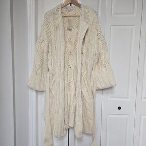 NWT MICHAEL KORS Cable-Knit Oversized Cardigan